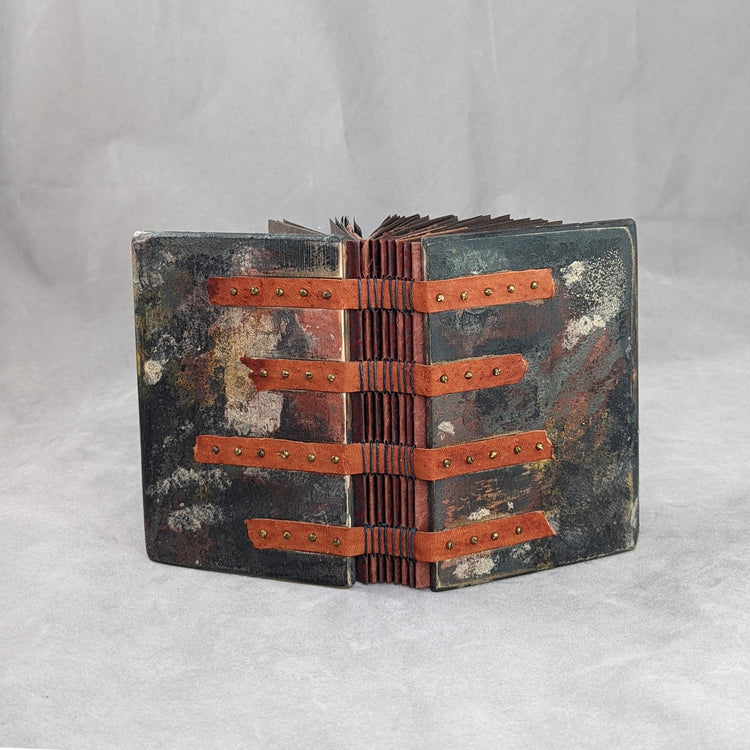 Newport Book Arts Festival | Skeleton Wooden Boards Binding