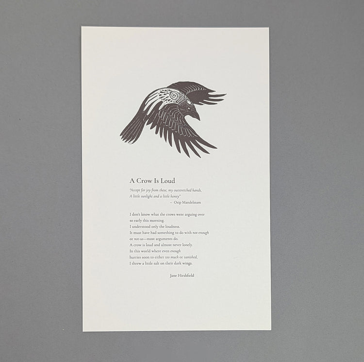 Crow is Loud / Jane Hirschfield / Alternate Crow