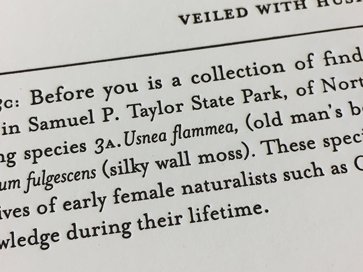 Remnants Specimen Prints