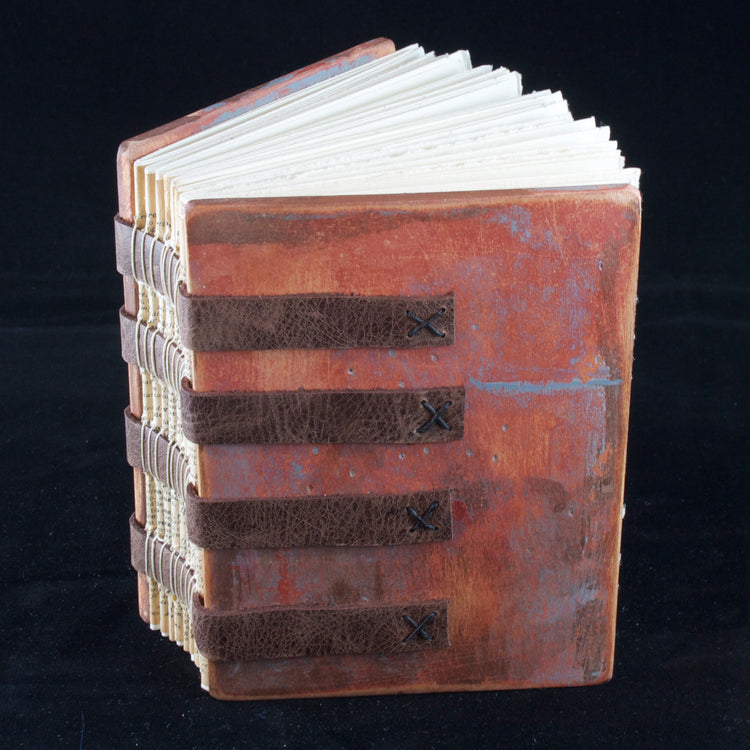 Newport Book Arts Festival | Skeleton Wooden Boards Binding