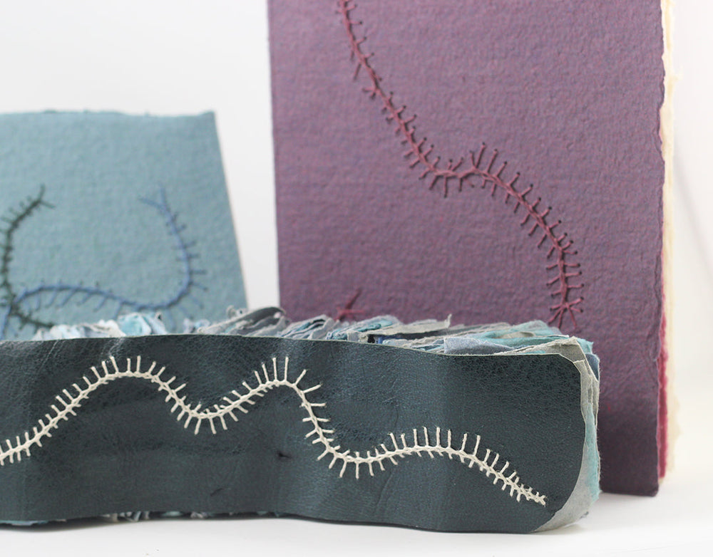 Caterpillar Stitch Binding 