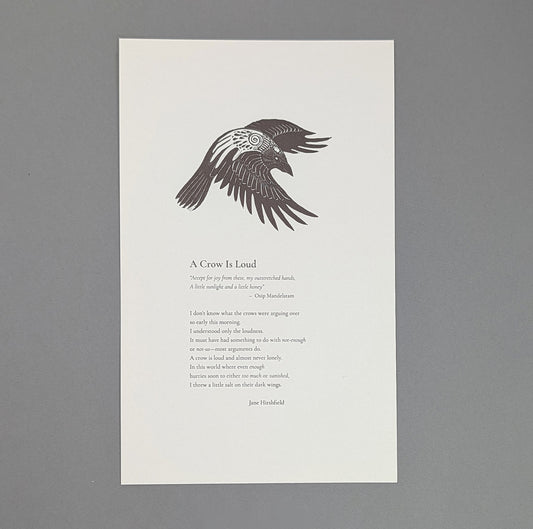 Crow is Loud / Jane Hirschfield / Alternate Crow