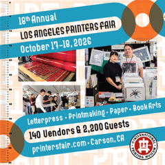 LA Printers Fair | Los Angeles, CA  | Oct 17-18, 2026