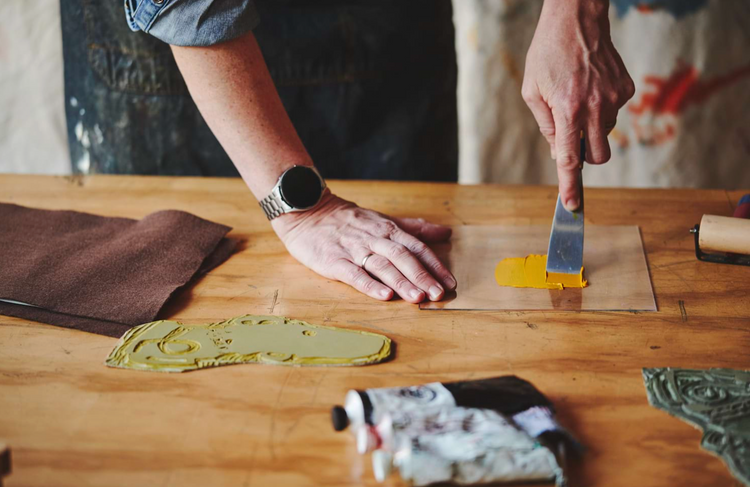 Reduction Linocut Printmaking (4-week) | Wildcraft Studio Portland