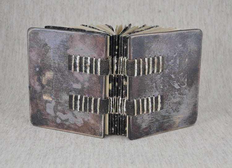 Newport Book Arts Festival | Skeleton Wooden Boards Binding