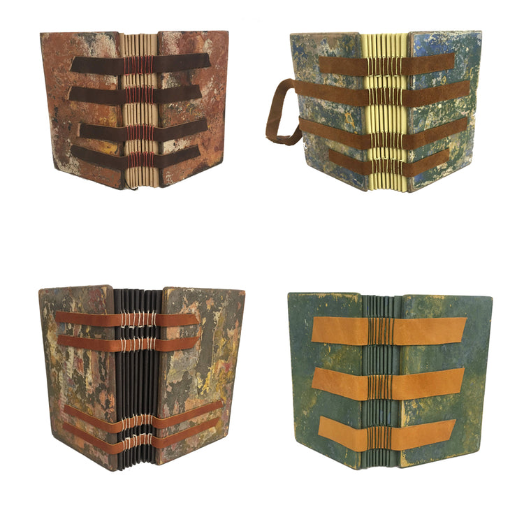 Newport Book Arts Festival | Skeleton Wooden Boards Binding